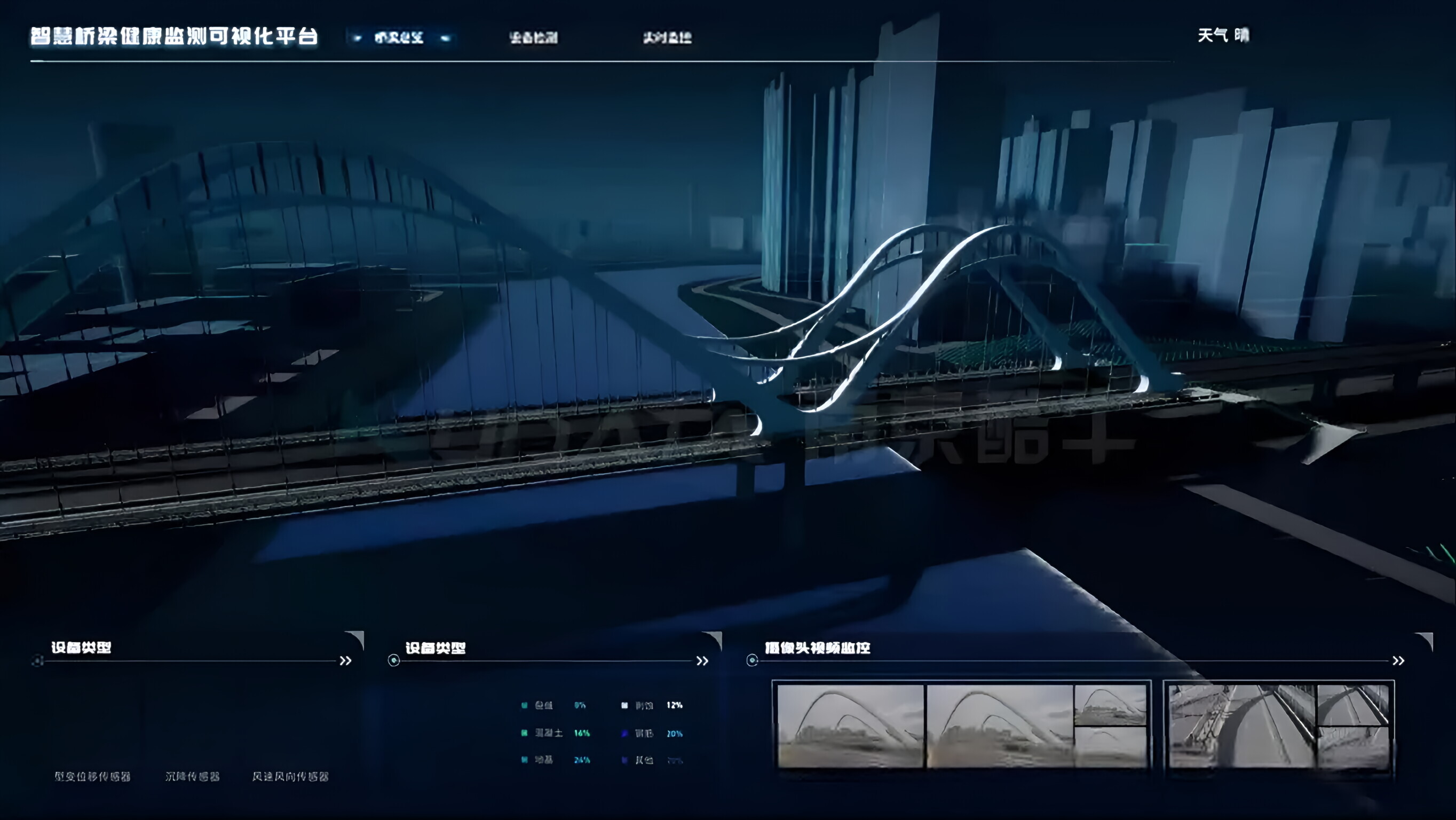 智慧橋梁監(jiān)測(cè)數(shù)字孿生